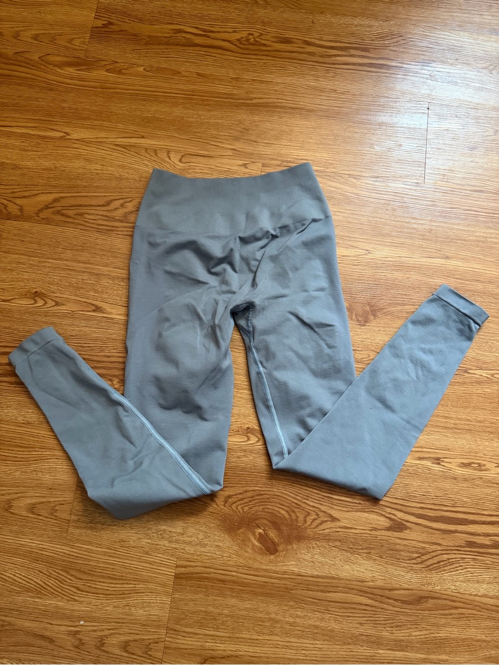 High-Waist Performance Leggings - Gray
